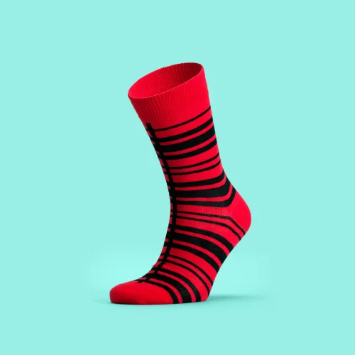 EKRIA - Striped Antique Japan Socks