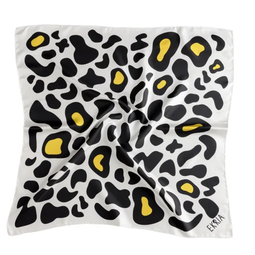 EKRIA - Animal Print Scarf