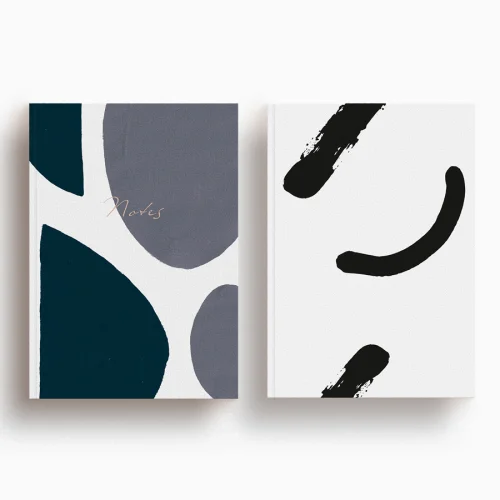 Atelier I 2n - Blue-Roads Set of 4 Notebook