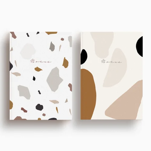 Atelier I 2n - Terrazzo-Shapes Set of 4 Notebook