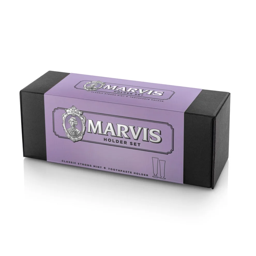 Marvis	 - Jasmine Toothpaste And Holder Set