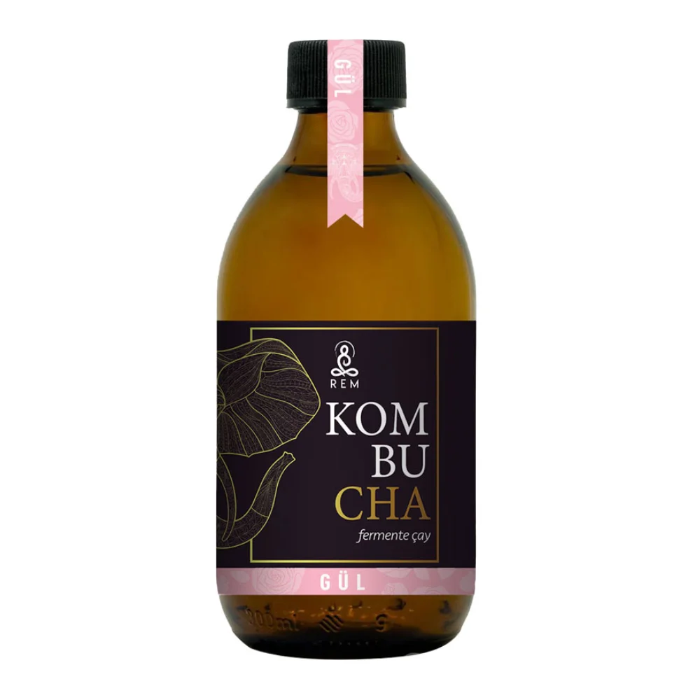 REM Kombucha - 6'lı Gül Fermente Çay