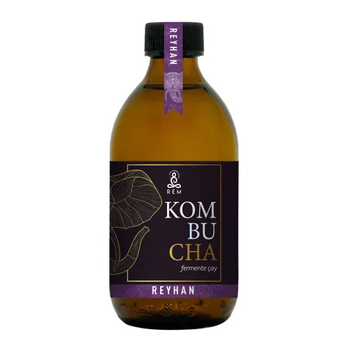 REM Kombucha - 6'lı Reyhan Fermente Çay