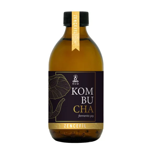 REM Kombucha - 6'lı Zencefil Fermente Çay