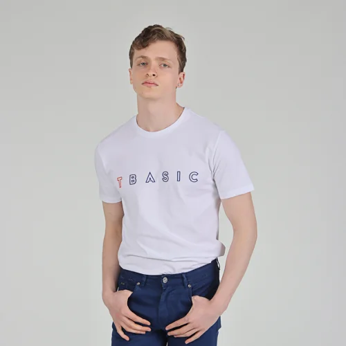 Tbasic - Flexi Baskı T-shirt