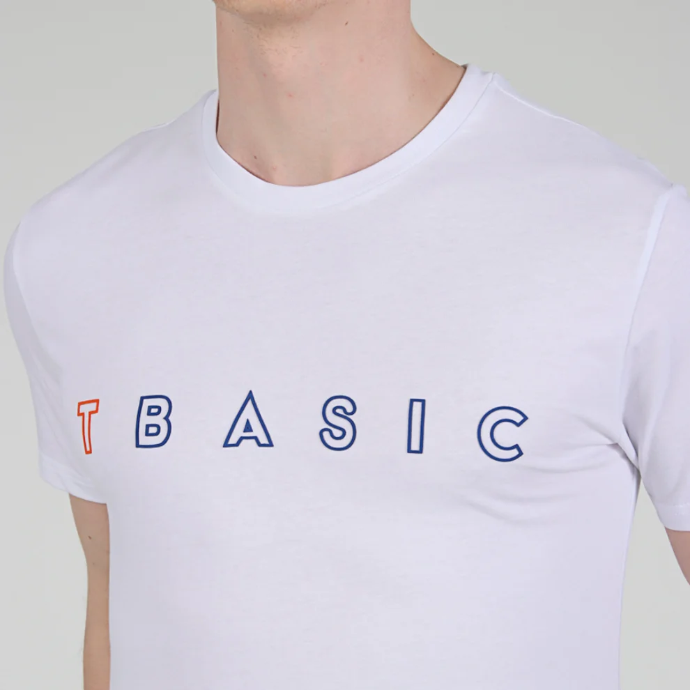 Tbasic - Flexi Baskı T-shirt