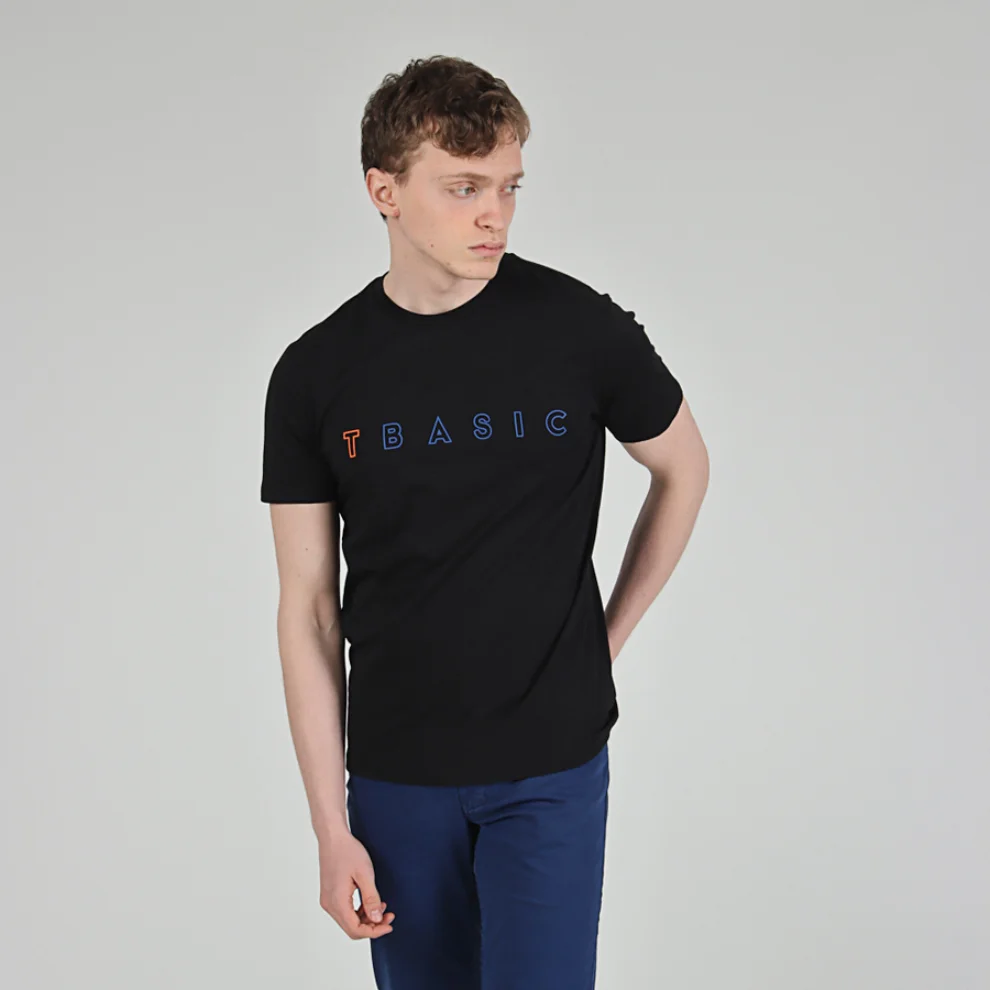 Tbasic - Flexi Baskı T-shirt