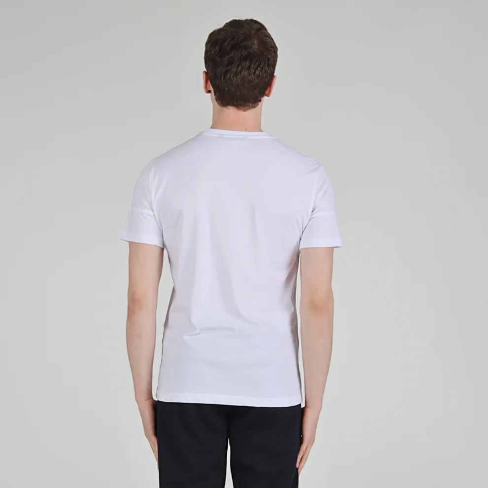 Tbasic - Kolu Parçalı Basic T-shirt