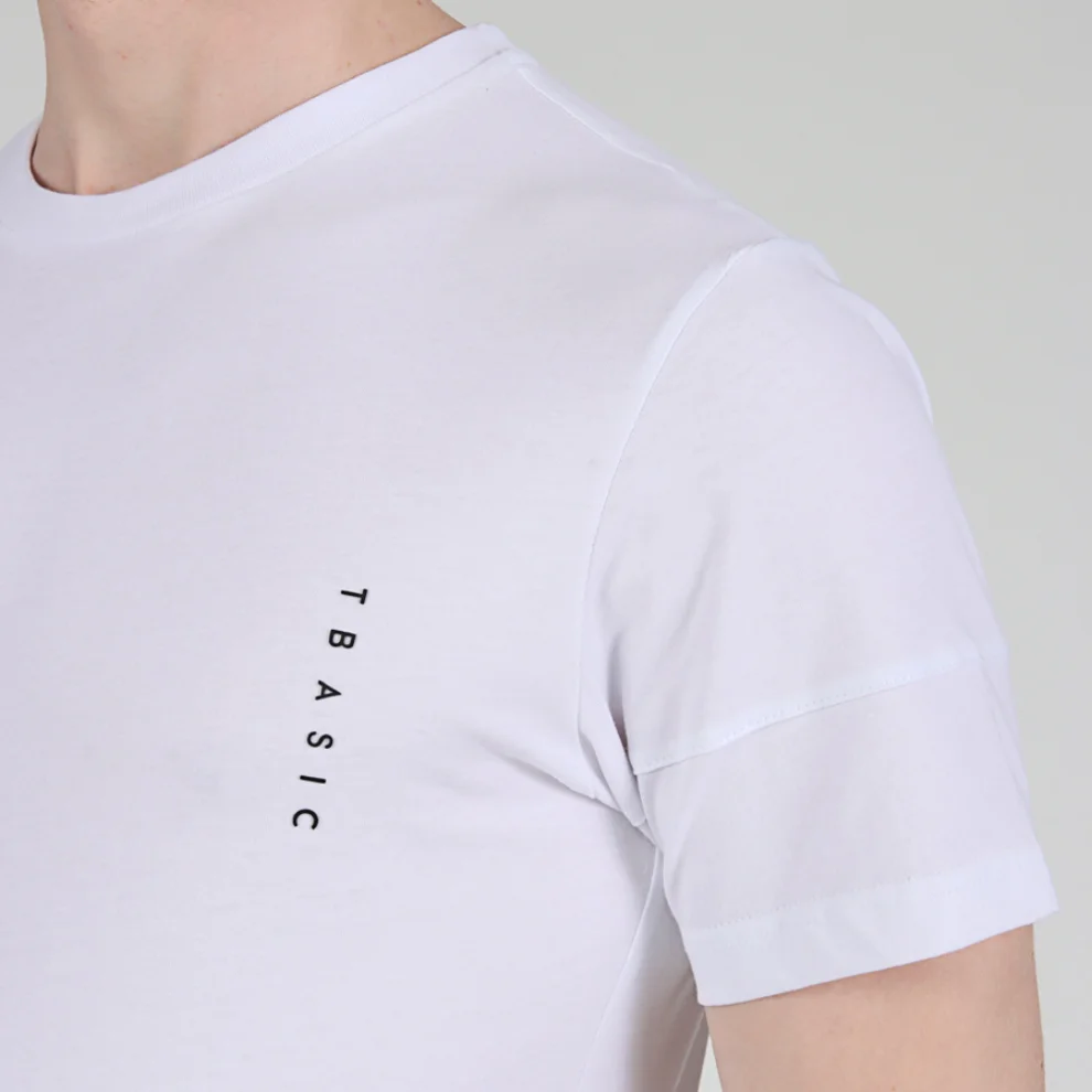 Tbasic - Arm Detail Basic T-shirt