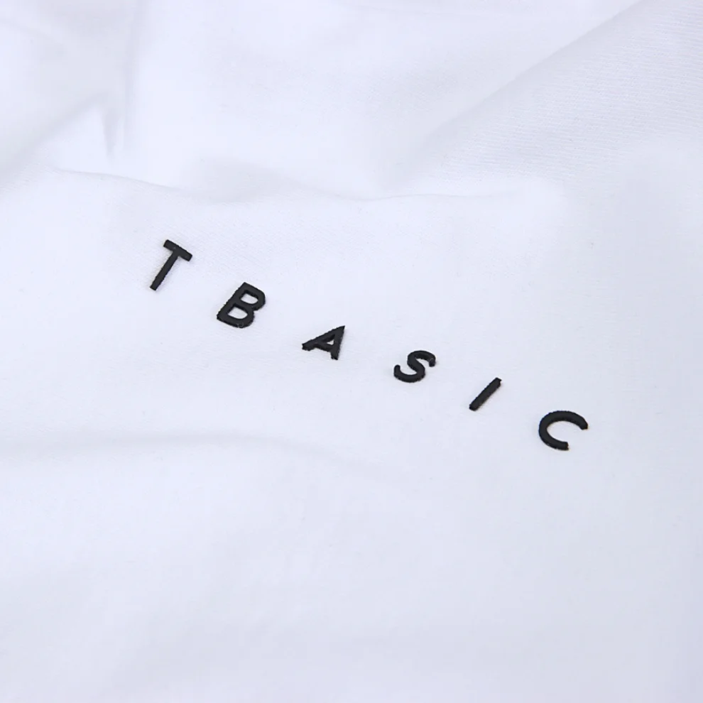Tbasic - Kolu Parçalı Basic T-shirt