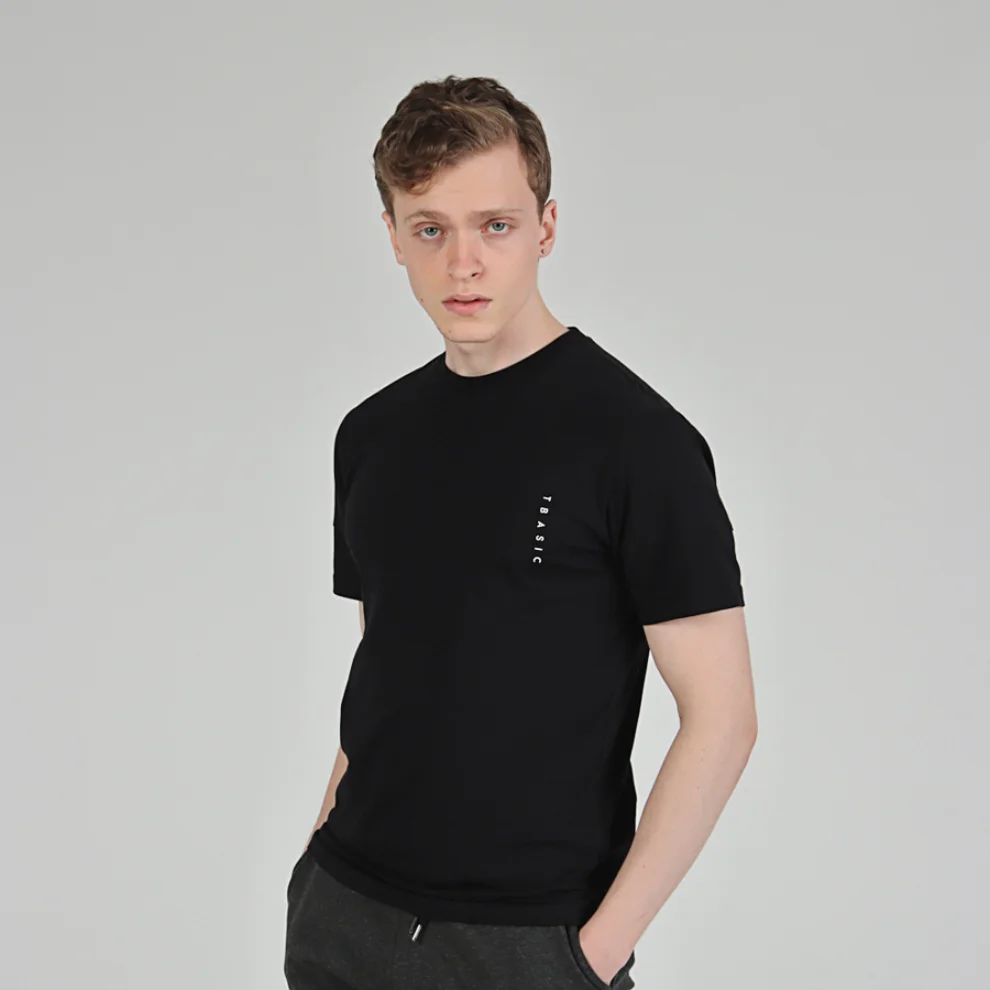 Tbasic - Arm Detail Basic T-shirt