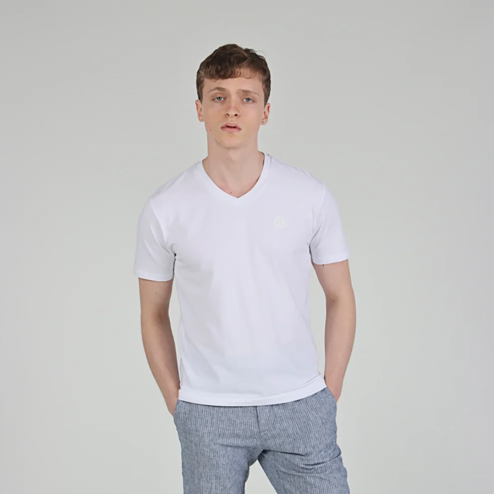 Tbasic - Relief Flex V-Neck T-shirt