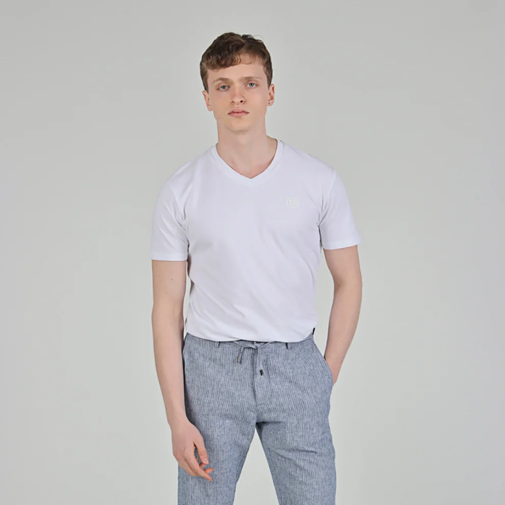 Tbasic - Relief Flex V-Neck T-shirt