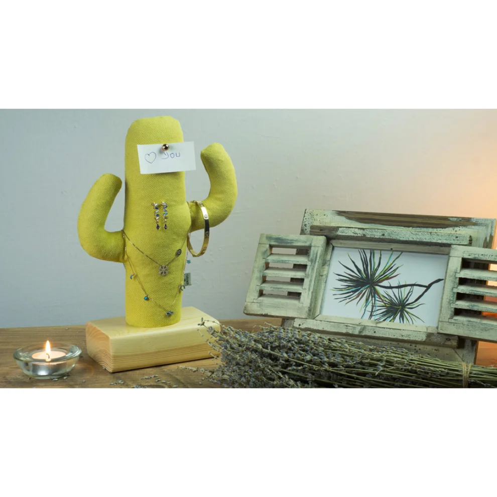 KAYIGO - Cactus XL Lavender Filled Note Holder