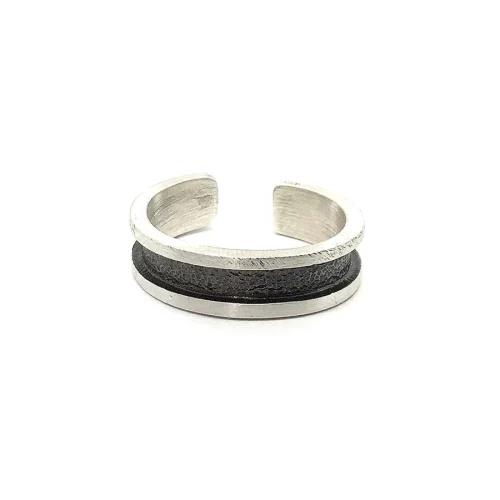 Spark Atölye - Two Color Silver Ring