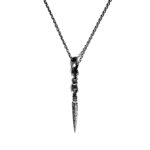 Spark Atölye - Lance Oxide Silver Necklace