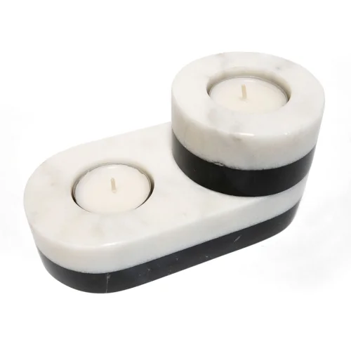 Yasu Living - Double Candle Holder