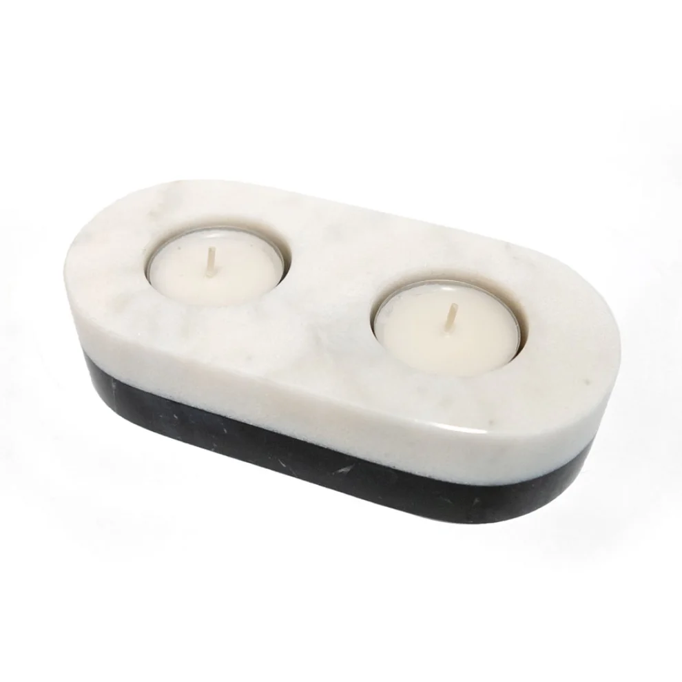 Yasu Living - Double Candle Holder