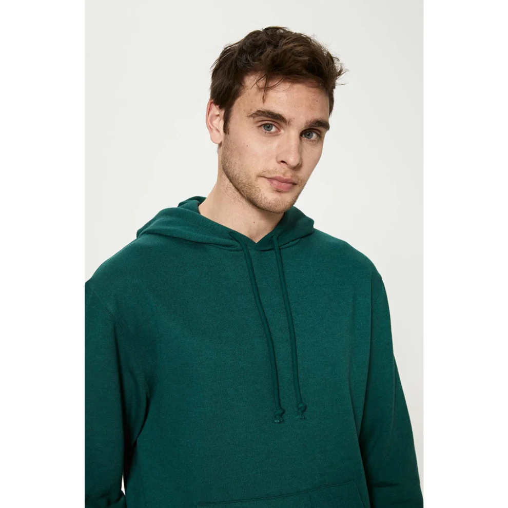 Eoselio - Recycled Premium Quality Kapüşonlu Sweatshirt