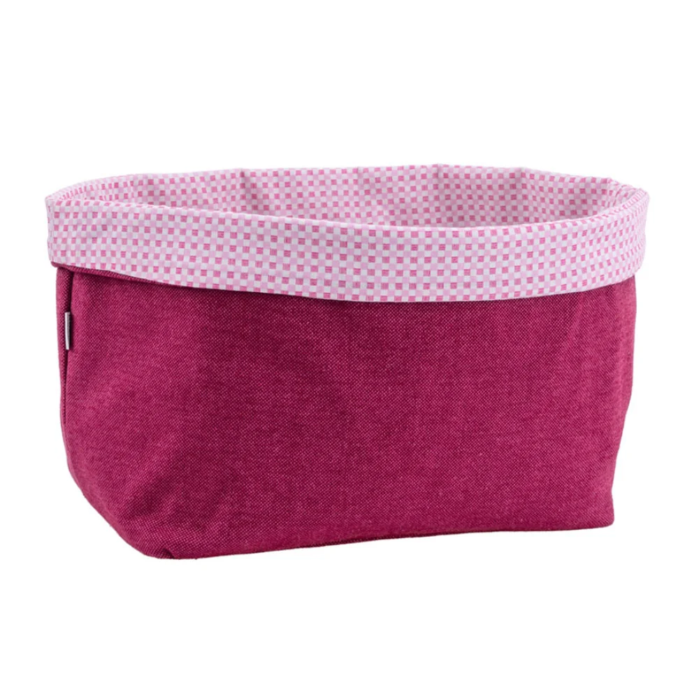 Berkiddo - Checkered Lined Large Basket