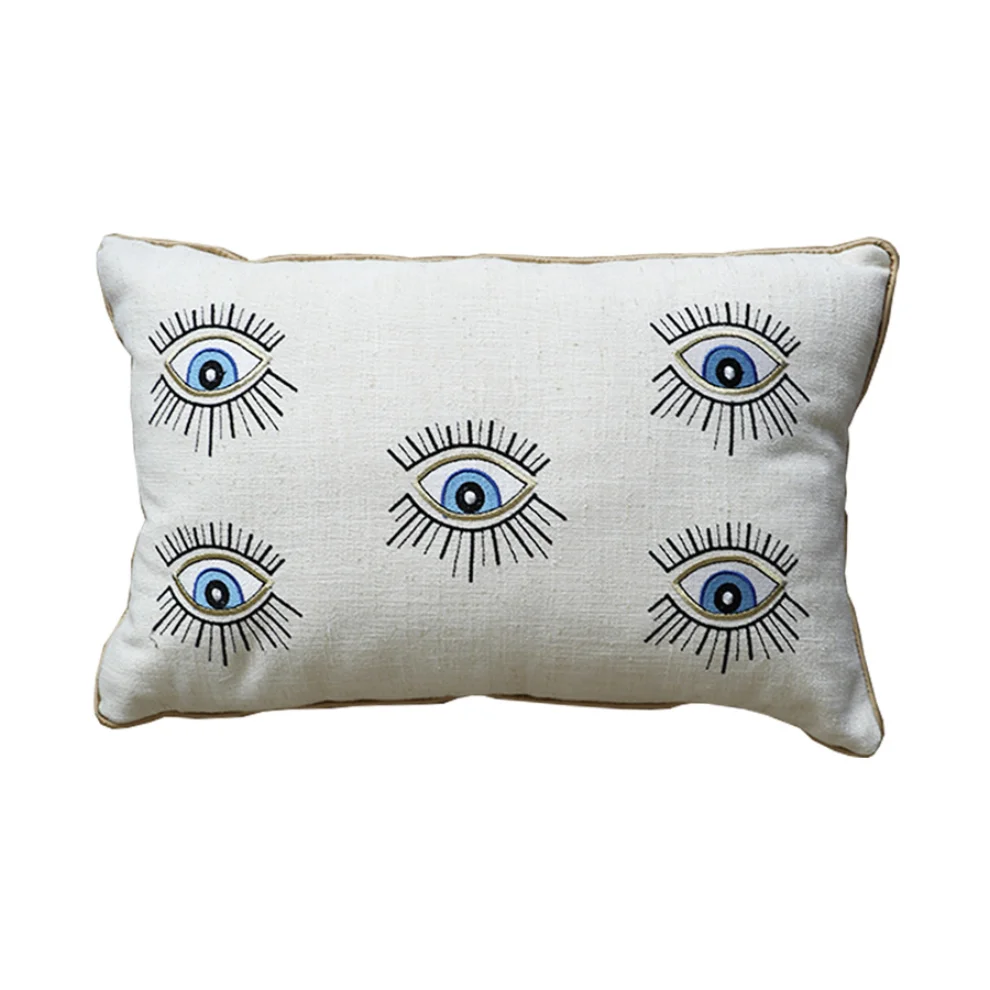 Table and Sofa - Touch The Eye Pillow