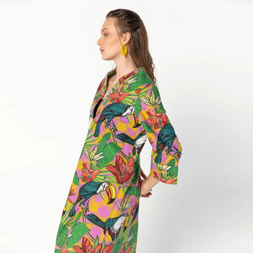 Jade and Mate	 - Parrot Long Tunic