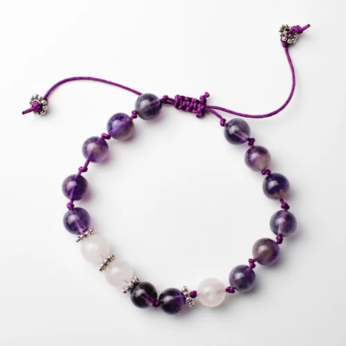 Boho Yoga Art - Amethyst Bracelet – Heuristics and Possibilities