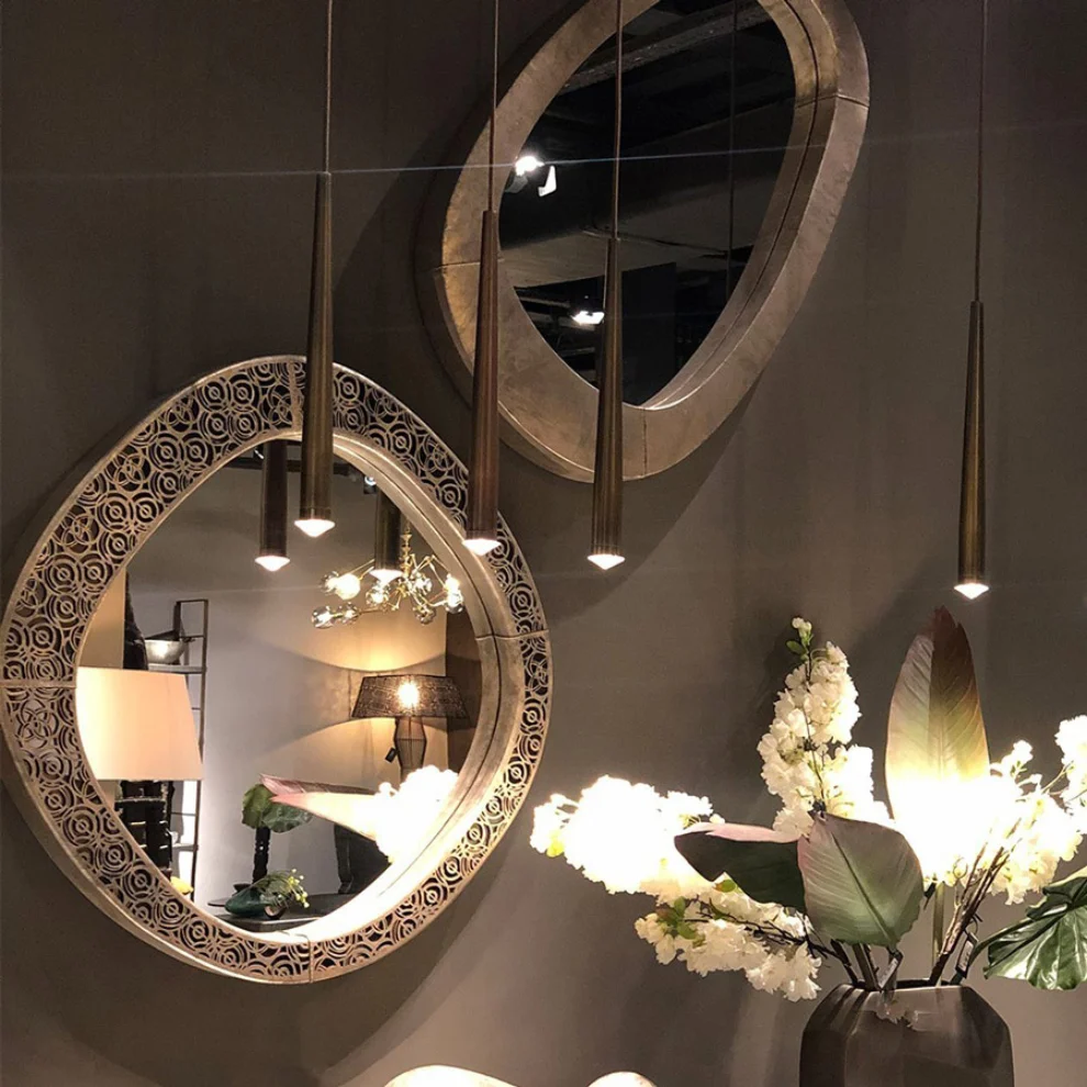 Estetik Decor - Perth Leather Mirror