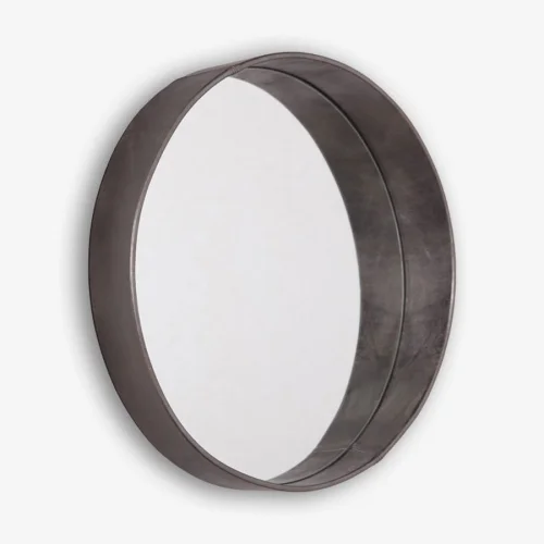 Estetik Decor - Hobart Leather Mirror