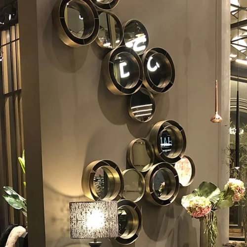 Estetik Decor - Goggel 3Lü Metal Ayna