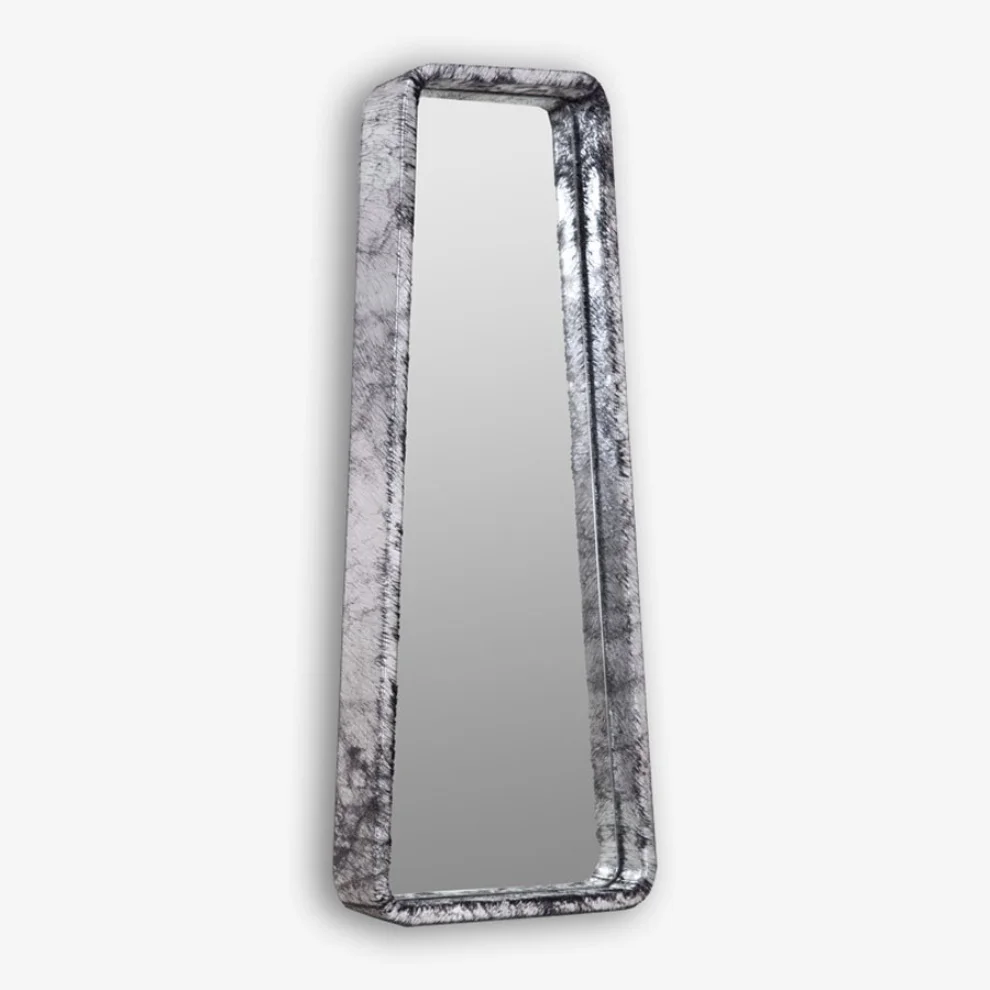 Estetik Decor - Lullu Tall Leather Mirror