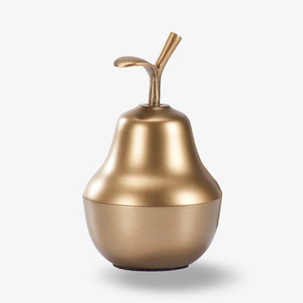 Estetik Decor - Pear Bronze Box