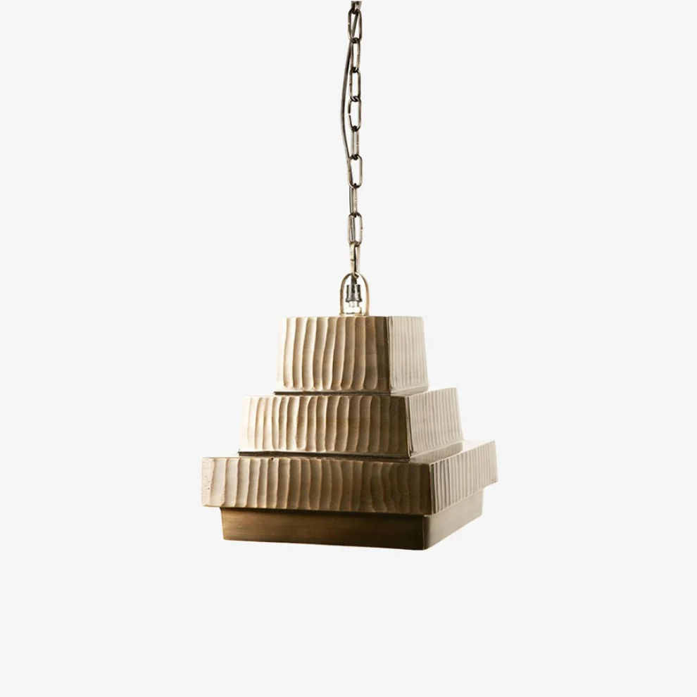 Estetik Decor - Pyramide Metal Pendant