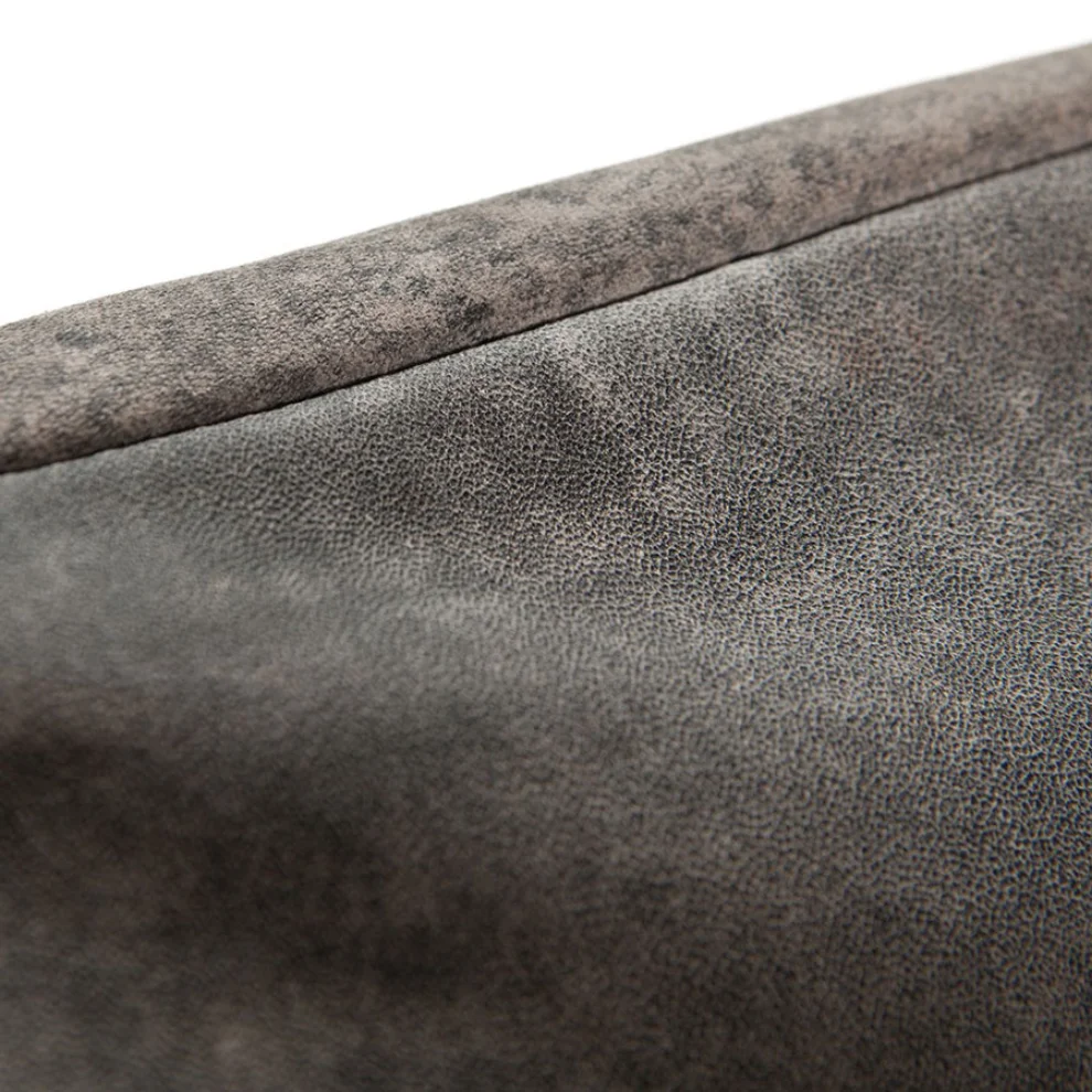 Estetik Decor -  Bamba Burly Leather Pillow