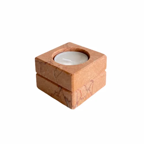 Thinstone - Marble Tealight Candle