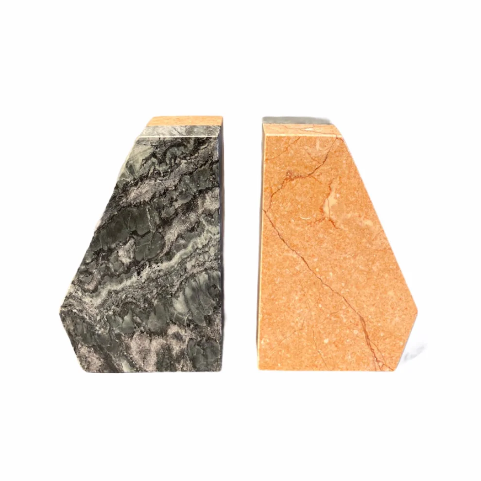 Thinstone - PY Marble 2 Pieces Bookend 03