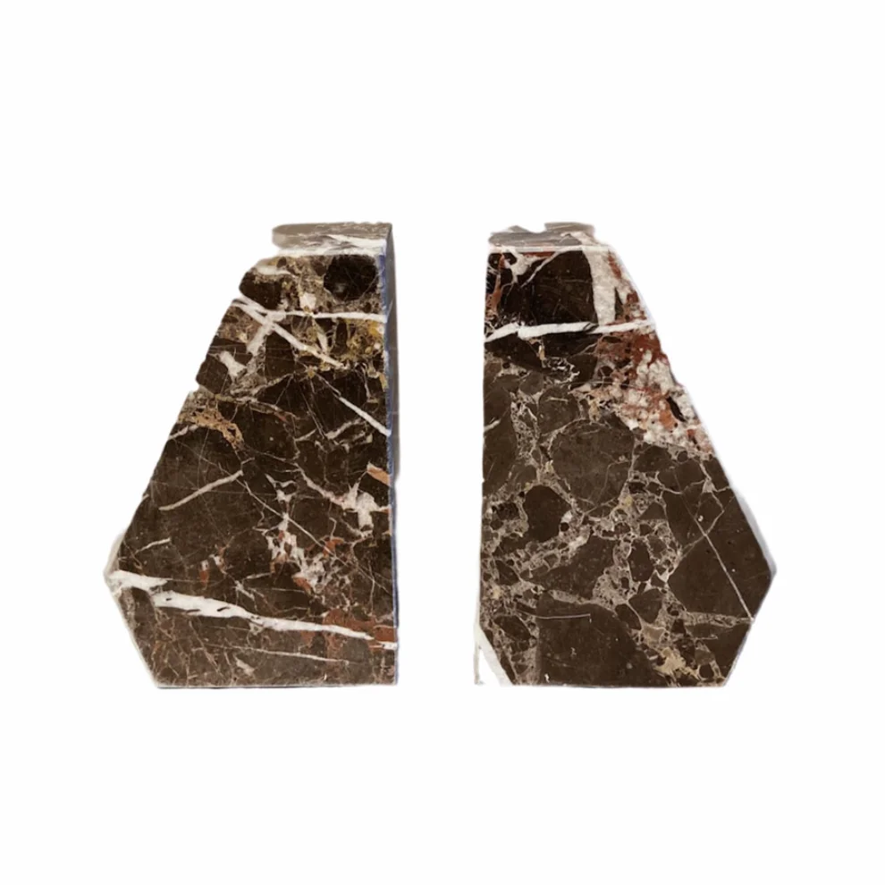 Thinstone - K Marble 2 Pieces Bookend 04