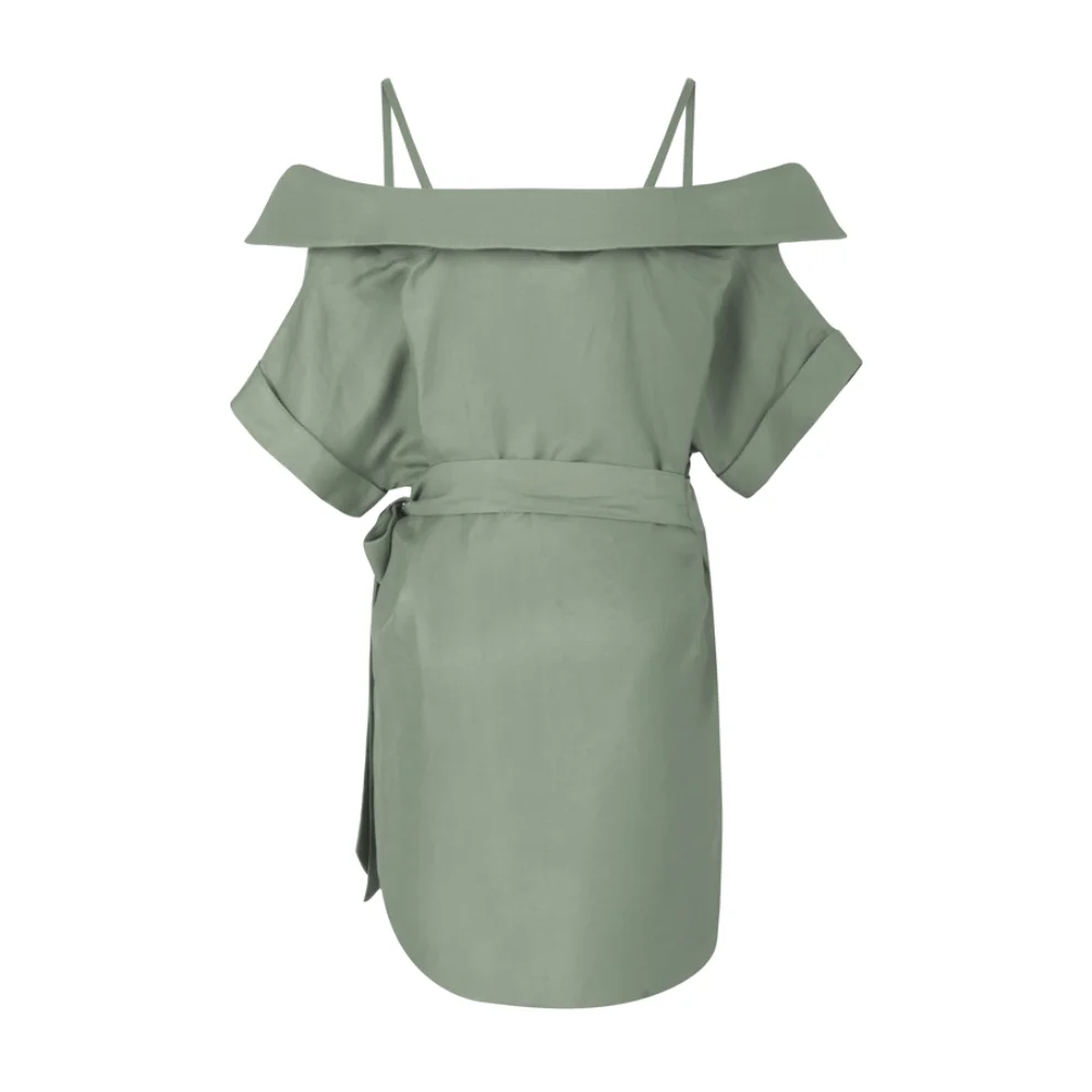 Luxez - Cara Linen Shirt Dress