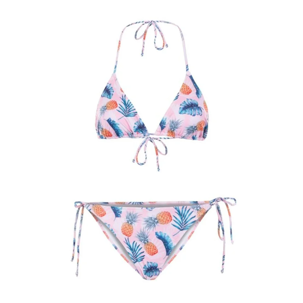 Fiji Aloha Womens Triangle Bikini Set 38 Hipicon