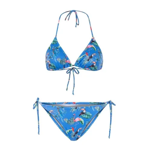 Fiji - Blu Kadın Üçgen Bikini Takım