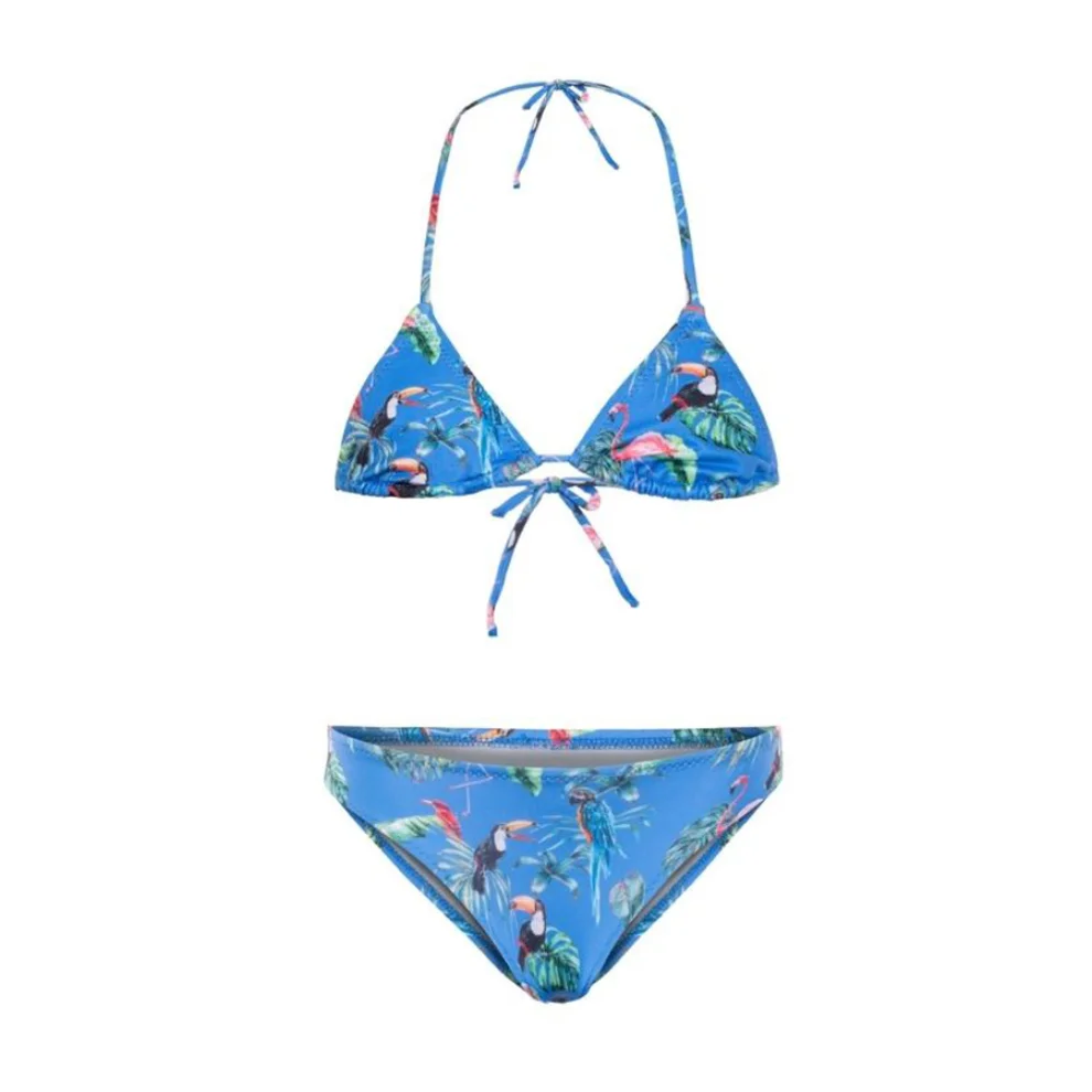 Fiji - Blu Girls Triangle Bikini Set