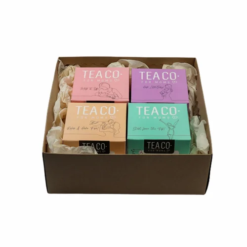 Tea Co. - Mother's Day Gift Tea Box - Muslin Tea Bag Set