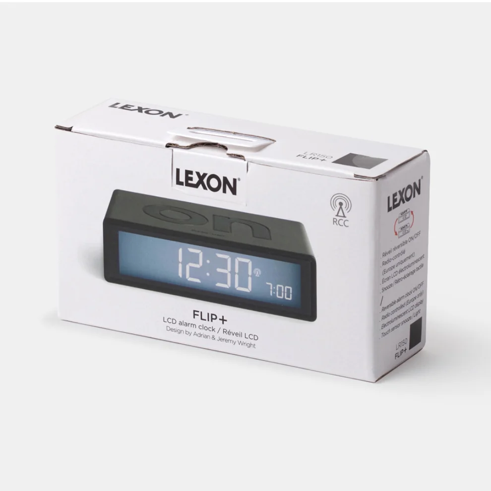 Lexon - Flip Plus Alarm Saat 