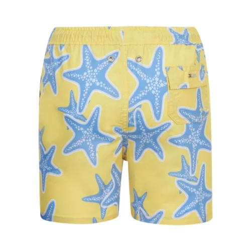 Fiji - Starfish Lime Boys Swimshorts