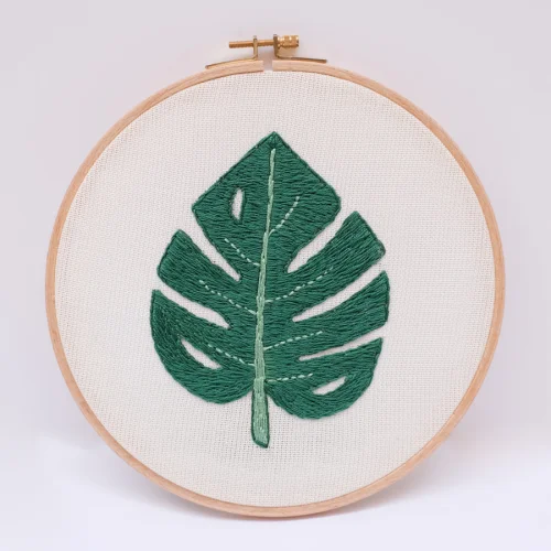 Cocodema - Emroiodery Monstera Hoop