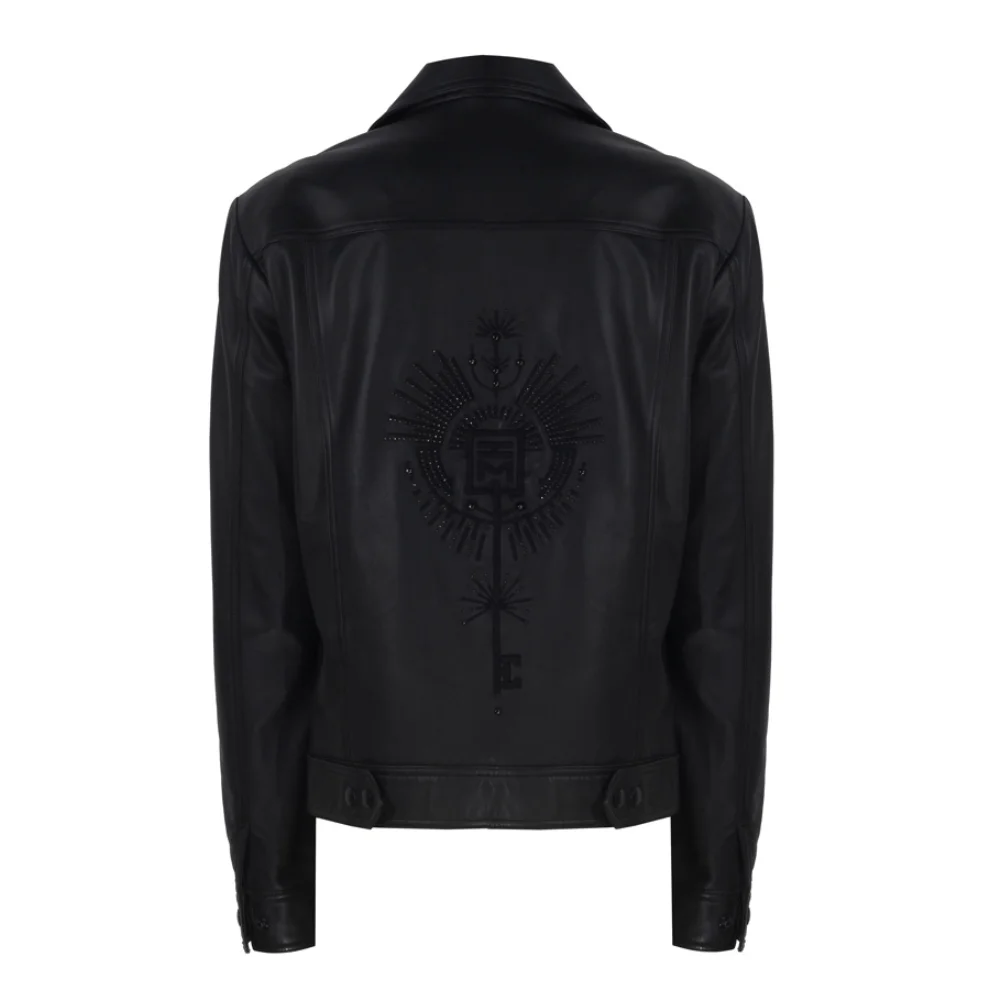 Haze of Monk - Black Enso All - Black Trucker Jacket | hipicon Haze of Monk - Black Enso All - Black Trucker Jacket | hipicon