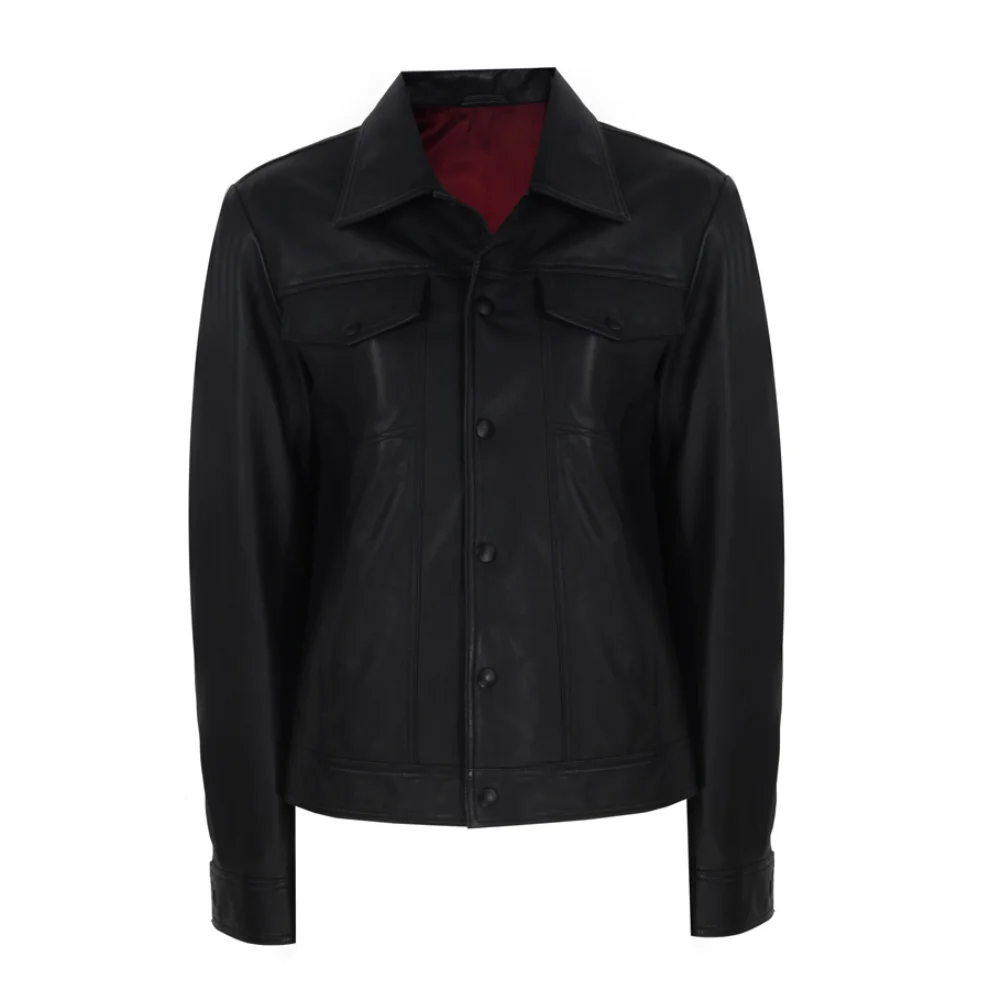 Haze of Monk - Enso All - Black Trucker Jacket