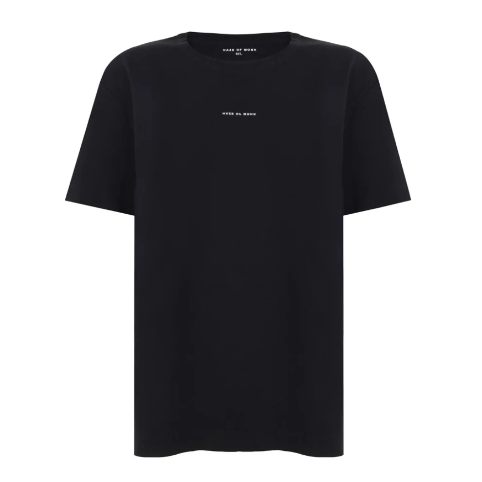 Haze of Monk - Oversize Reverse Tişört