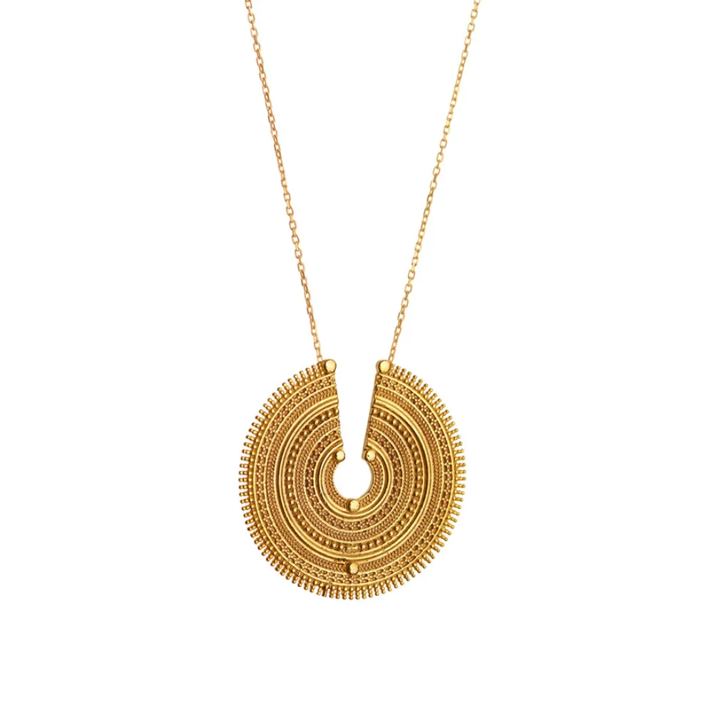 Dila Özoflu Jewelry - Wheel Necklace