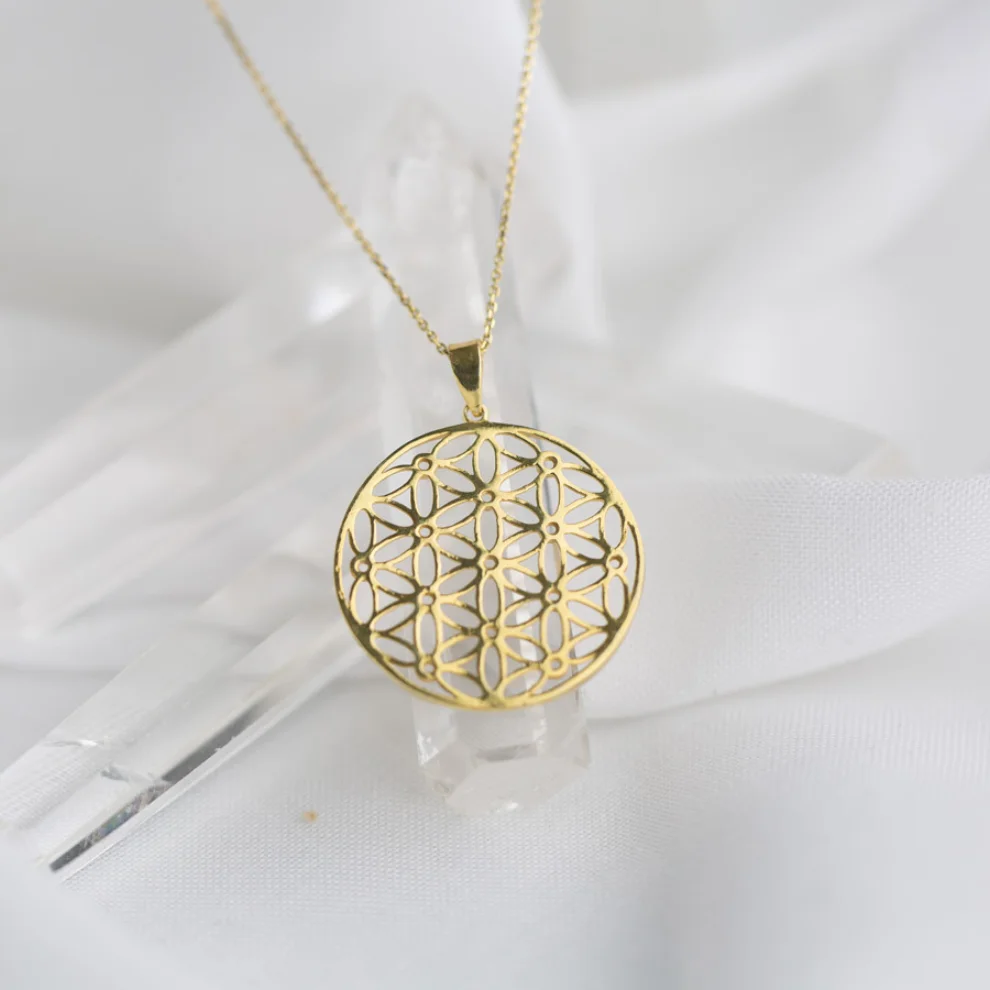 Dila Özoflu Jewelry - Flower Of Life Kolye